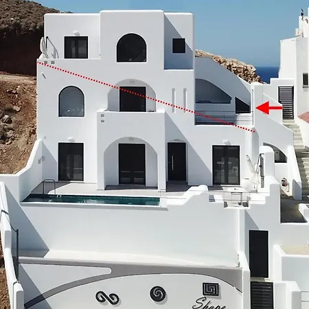 Shape-Spiral Apartment Kamari  Exterior photo